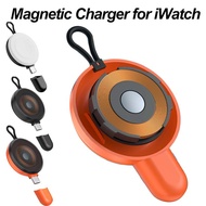 USB C Portable Magnetic Charger for iWatch, Compatible with iWatch Series 9 8 7 SE 6 5 4 3 2 Ultra U