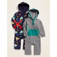 Baby Old Navy Sleepsuit | Baby Oldnavy Sleepwear NB 6m 9m - Gray Di, 0-3m