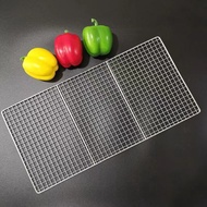Rectangular Barbecue Mesh Deep Frying Mesh Barbecue Grill Mesh Oven Mesh Drying Mesh Disposable Barb