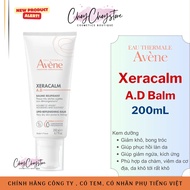 (TEM DKSH) Kem Dưỡng Avene Xeracalm AD Cream 200mL Giúp Dưỡng Ẩm Giảm Khô Ngứa Cho Da ChàmViêm Da Cơ