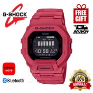 (Asia set) Original G-shock G-Squad Red Out Digital Bluetooth GBD-200RD-4 / GBD200RD-4 / GBD-200RD-4DR
