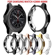 Case Cover For Samsung Galaxy Watch 46Mm 42Mm Gear S3 Soft TPU Plated All-Around Protective Cases Shell Frames Screen Protector