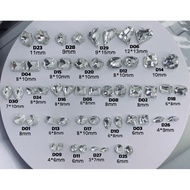 10v white block stones, super pretty, super cheap, suitable for all types of nails, beautiful nails,