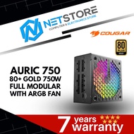 COUGAR AURIC 750 80+ GOLD 750W FULL MODULAR WITH ARGB FAN- CGR GA-750