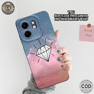 HP Latest Infinix Smart 9 HD Softcase - Fashion Diamond Case - Infinix Smart 9 HD Case - Pro Camera 