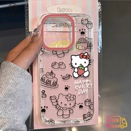 Suitable for Realme Note 60 Note 70 Realme C61 Realme C63 C71 C75 Strawberry Kitten Shockproof TPU P