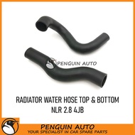 ISUZU NLR 2.8 4JB RADIATOR WATER HOSE TOP & BOTTOM 1SET