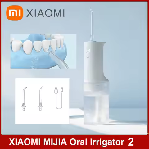 Xiaomi Mijia MEO705 Portable Oral Irrigator Dental Teeth Whitening Flosser Tooth Cleaner Waterpulse 
