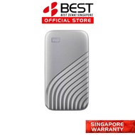 Western Digital Data Storages WD MY PASSPORT SSD 1TB Silver WDBAGF0010BSL-WESN