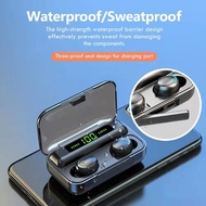 F9-5 TWS Bluetooth Earphones With Microphone 9D HiFi Stereo Bluetooth Headset Wireless Earbuds  Fair