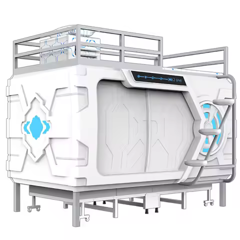 Home children's and adolescent beds with bunk capsule beds, children's sleep rest pod beds