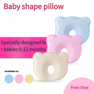 Baby Pillow Infant Memory Pillow Head Shaping Pillow for Baby Prevent Flat Head Ergonomic Pillow
