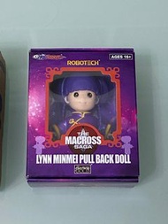 全新 ROBOTECH - 超時空要塞 Macross SAGA/ Lynn Minmei Pull Back Doll (A款）高約 6cm