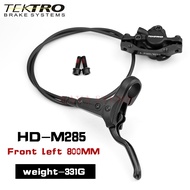 [op106] TEKTRO HD-M285 Mountain Bike Hydraulic Disc Brake Set Front/Rear Brakes 800mm/1500mm Oil Pre