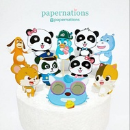 BabyBus Cupcake Topper BabyBus Cupcake Topper BabyBus Cake Topper