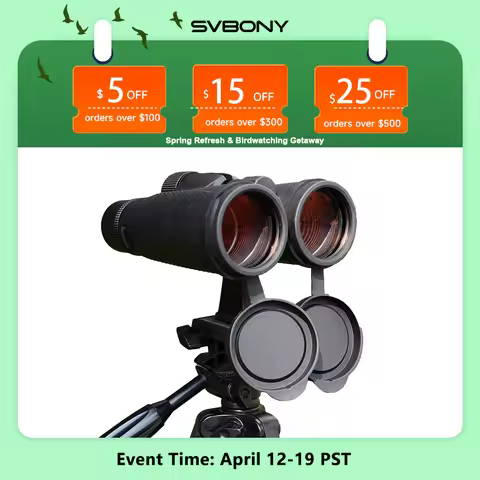 Svbony SV202 ED Binoculars Long Range 8X32/8x42/10x42 IPX7 Waterproof FMC with Bracket for Bird Watc