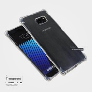 เคสโทรศัพท์สำหรับSamsung Galaxy Note FE / Fan EditionซิลิโคนใสกันกระแทกฝาครอบใสกันชนTPUอ่อนปลอก