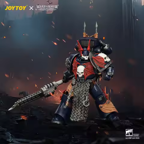JOYTOY Warhammer "The Horus Heresy" 1/18 Action Figures Night Lords Legion Praetor with Jump pack