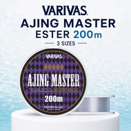 VARIVAS Ester Line Aji Master 200m polyester Clear Fishing Line ultralight Ajing game