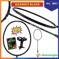 Raket Badminton Maxbolt Black Original