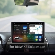 Junsun X9 Carplay Android Car Radio for BMW X3 E83 2004-2012 Car DVD Player 2K QLED 2000*1200P 7870 