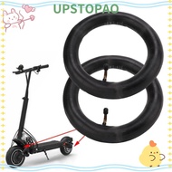 UPSTOPAO 2 Pcs Inner Tube, Angled Valve Butyl Rubber Electric Scooter Inner Tube, Durable Black Repl