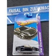Hot Wheels Ferrari 458 Spider Black (NOT PERFECT - Card Issues) FZCC