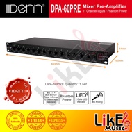 Denn DPA-60PRE 5-Channel Public Address Mic Mixer Pre-Amplifier