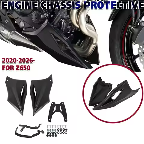 Z 650 Lower Fairing Cover Skid Plate Engine Chassis Protection Belly Pan Guard Protective For KAWASA