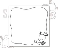 SANRIO - 帕恰狗 Memo 便利貼 便簽 留言紙