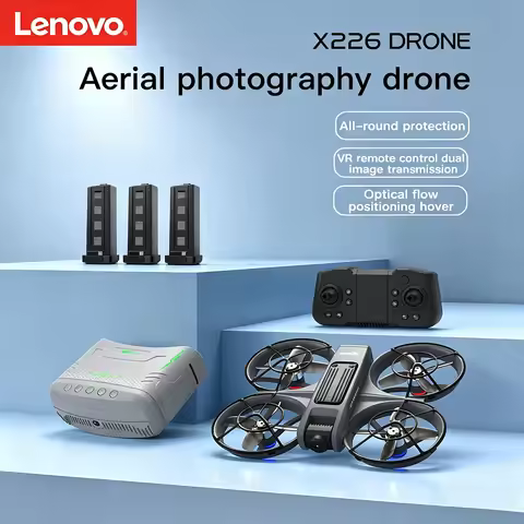 Lenovo X226 VR FPV 8K GPS Drone 4K HD Camera Brushless Motor 5G WIFI Optical Flow Positioning Mini Q