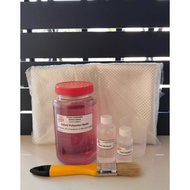 Fiberglass Set (F12) - 500ml Resin, 60cc Hardener, 1/2kg WRC, Brush, Cup w/ 30ml Wax Sol