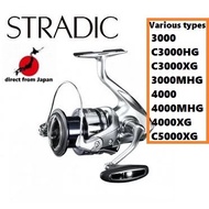 Shimano 19'Stradic C3000/C3000HG/C3000XG/3000MHG/4000/4000MHG/4000XG/C5000XG/ Spinning Reels【direct 
