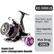 SHIMANO Reel Pancing Max Drag 30kg Murah  KD1000-6000 Reel Pancing Kecil Bekas Spining  Reel Pancing