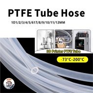 PTFE Teflon Tube  Teflon Tube  High Transparency  Printing Tube  3D Printer  3D Printer Parts  Suita