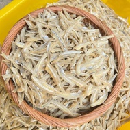 IKAN BILIS KOPEK PUTIH GRED AAA / AA / A  SABAH (1KILO & 500G)