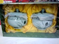 鶯歌和陶窯茶杯組  收藏瓷罐   新