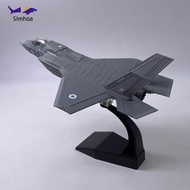 Simhoa F-35 1:72 Air Force Aircraft Diecast Alloy Model Aircraft Decor Ornament