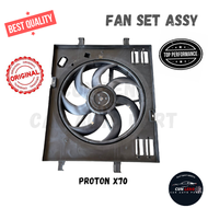 📣ORIGINAL📣 PROTON X70 / X50 AIR COND RADIATOR MOTOR FAN ASSY FULL SET MOTOR BLADE COVER