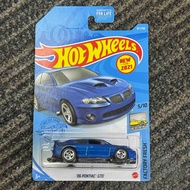 Hot Wheels Mainlines | Basic Cars: '06 PONTIAC GT0