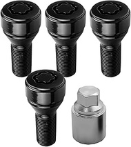 Vaticas Lockable Wheel Bolt Rim Locks Kit M14 X 1.25 Fit for BMW E70 E71 F10 F30 F22 F32 X1 X2 X3 X4