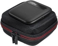 Maoershan EVA Hard Case for Crucial X6 500GB/WD 2TB Elements SE Portable SSD - Travel - Protective Carrying Storage Bag