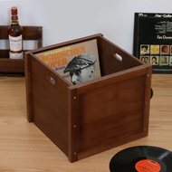 Beauty Vinyl Record LP Storage Box Vinyl Rack Desktop Vinyl Record Storage Rack CD Rack Vinyl Storag