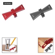 [CHiWANji] Dovetail Marker Ruler, 1:5 1:8 Slopes Hand Tool ,Premium ,Dovetail Marking Jig Guide