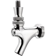 MRbrew Upgraded Beer Faucet, All Commercial 304 Stainless Steel Draft Beer Keg Tap, Beer Tap with We