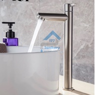 304 Stainless Steel Sink faucet FV14 High Crank - Minimalist WashTafel Hand Wash faucet long tall fa