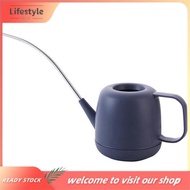 [Lifestyle] Potted Long Mouth Watering Can Meaty Watering Tool Gardening Home Watering Pot(Gray)