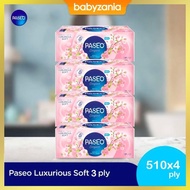 PASEO LUXURY FACIAL TISSUE MULTI PACK 2 PLY 250S - 1 PACK ISI 4