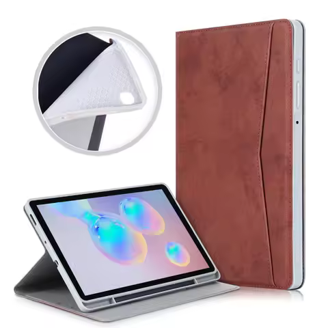Case for Samsung Galaxy Tab S6 Lite 10 4 Inch SM P610 P615 with Pencil Holder Wallet Stand for Samsu
