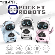NEEDWAY Pocket Robot, Voice Recognition Singing Dancing Talking Interactive Robot, Recording Smart R